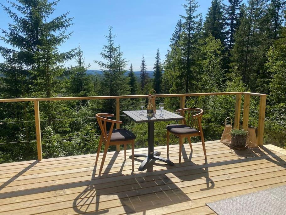 Forest Cabin With Stunning Mountain View & Sauna Torsby Exterior foto