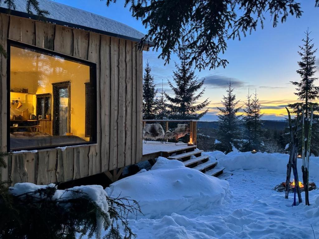 Forest Cabin With Stunning Mountain View & Sauna Torsby Exterior foto