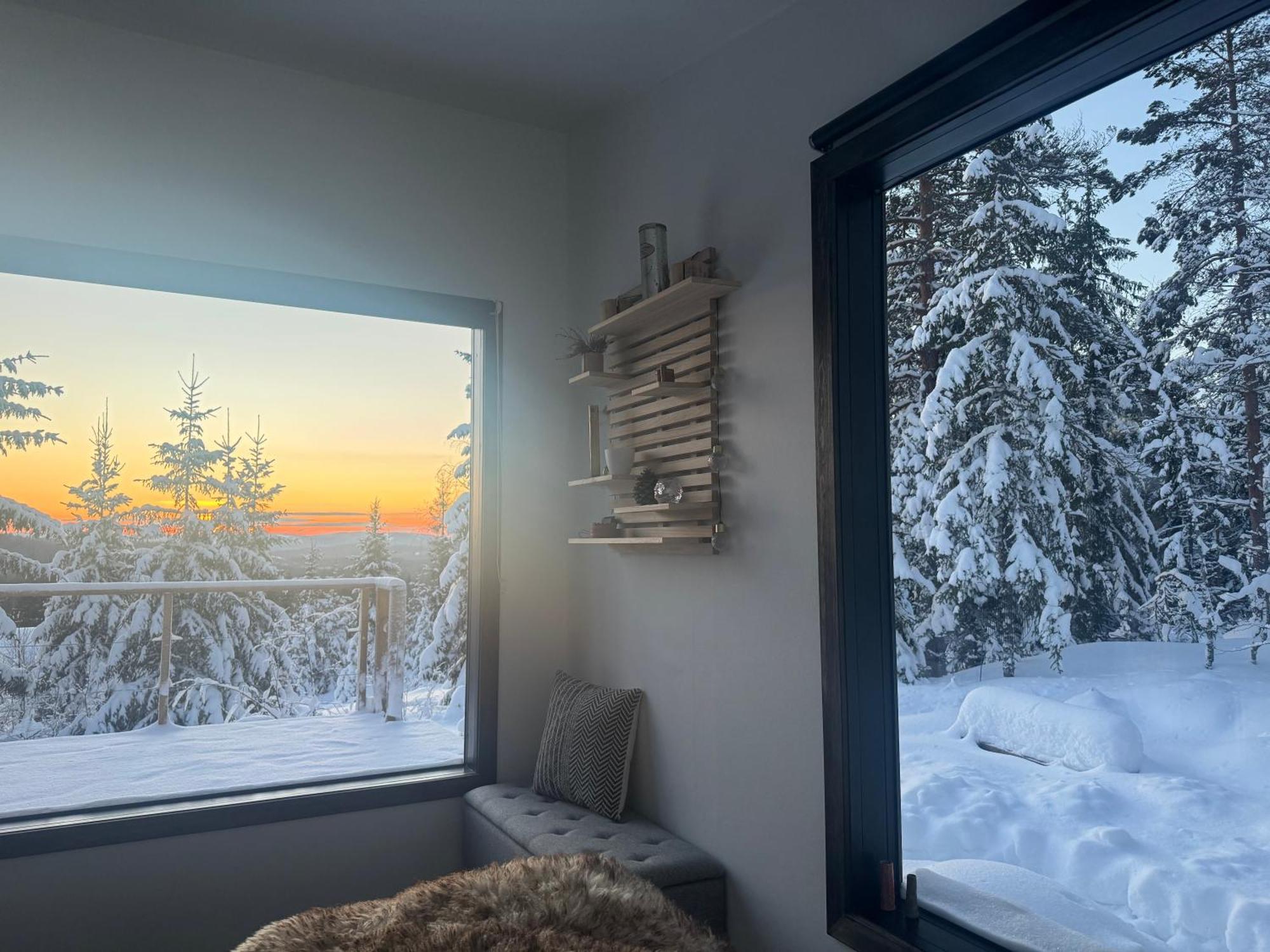 Forest Cabin With Stunning Mountain View & Sauna Torsby Exterior foto