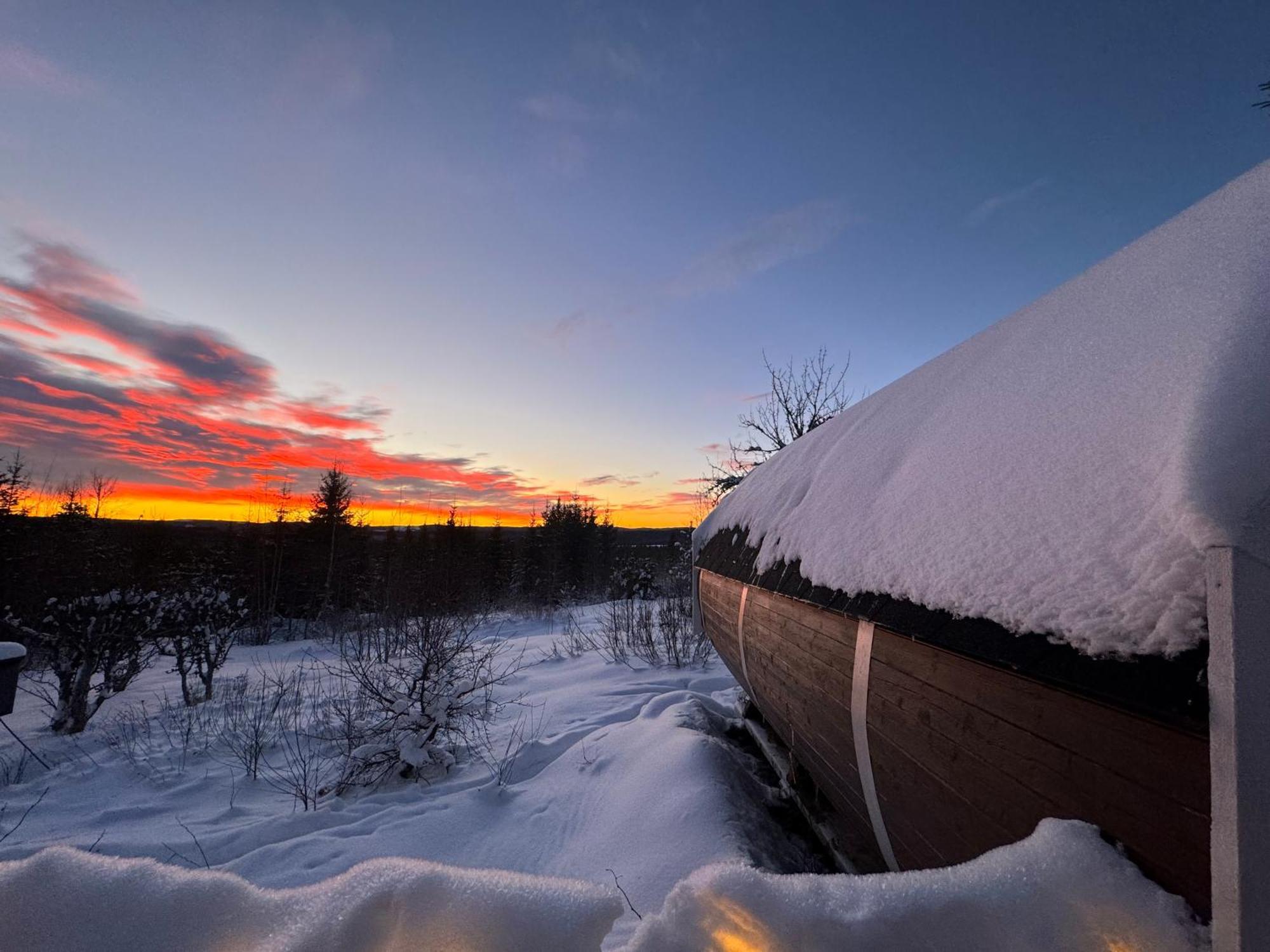 Forest Cabin With Stunning Mountain View & Sauna Torsby Exterior foto
